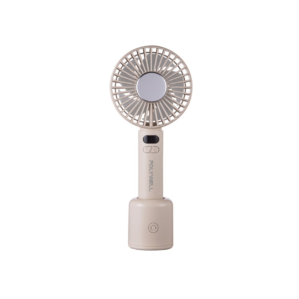 【現貨】冰敷擺頭風扇 直立式風扇 小風扇 小電風扇 數顯冰敷擺頭風扇 旋轉風扇 小電風扇 輕量風扇-細節圖2