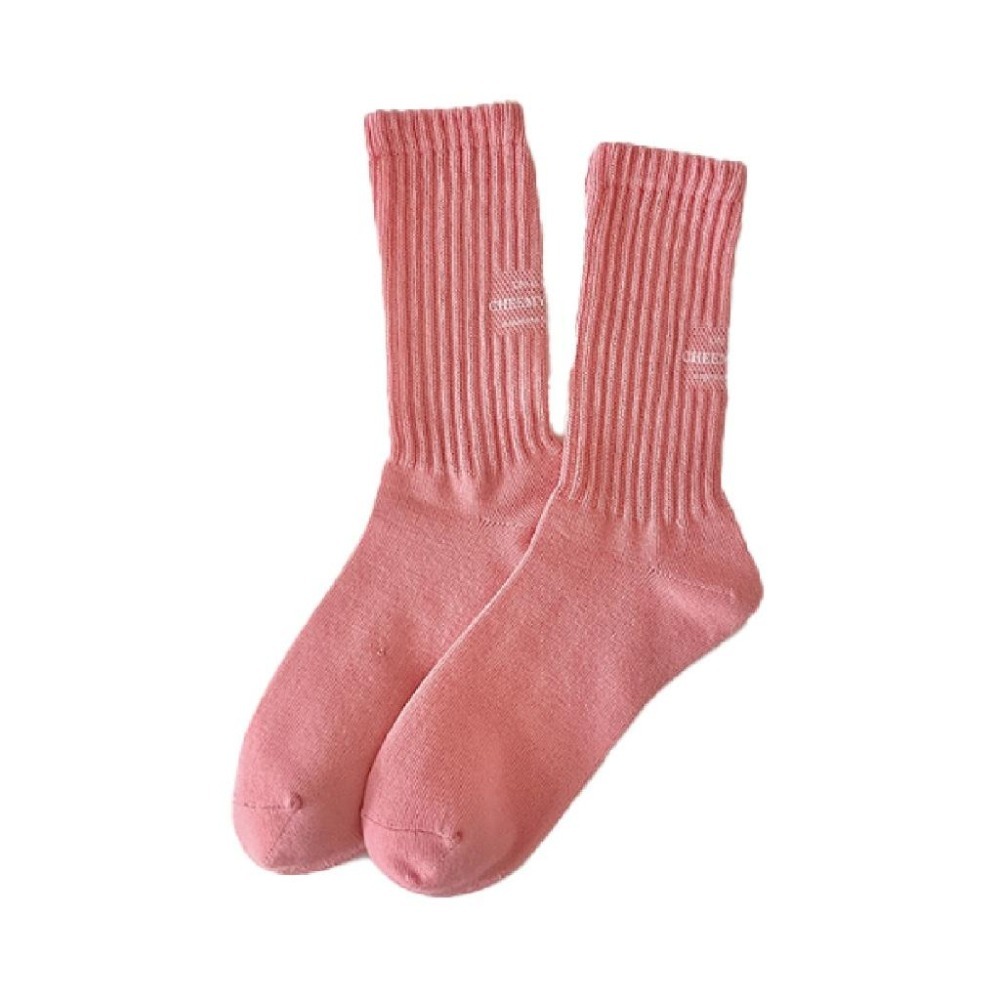 【OTOBAI】中筒襪 堆堆襪 泡泡襪 日系襪子 女生襪子 素色襪子 素色襪子 長襪 及膝襪 襪套 小腿襪 襪子中筒襪-細節圖2
