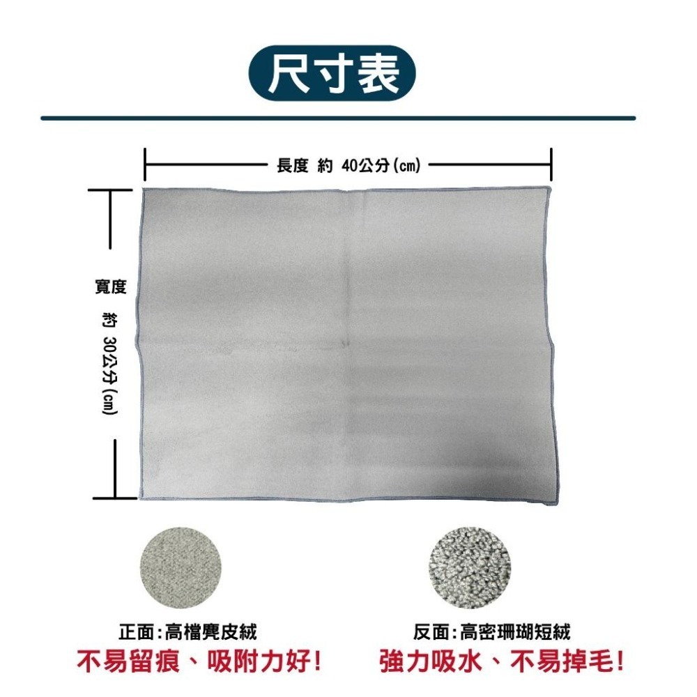 【限時購】OTOBAI 毛巾 抹布 洗車 洗車巾 吸水毛巾 擦車巾  擦拭巾 吸水抹布 麂皮布 洗車毛巾 擦車 吸水-細節圖8