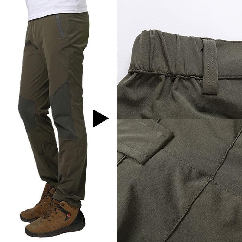 【OTOBAI】登山褲 速乾褲 運動褲  登山長褲 健走褲 M65156 拼接風   sports trousers-細節圖4