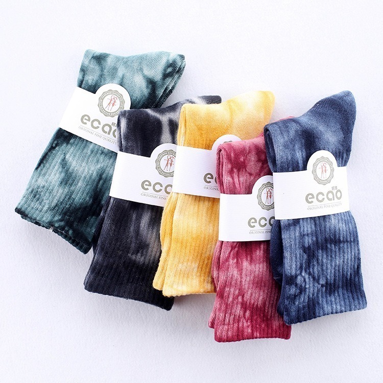 【OTOBAI】 滑板襪 毛巾襪 渲染襪 運動襪 長襪 中筒襪 潮流 漸層 氣墊襪 百搭長襪 中筒襪 潮酷風格-細節圖10