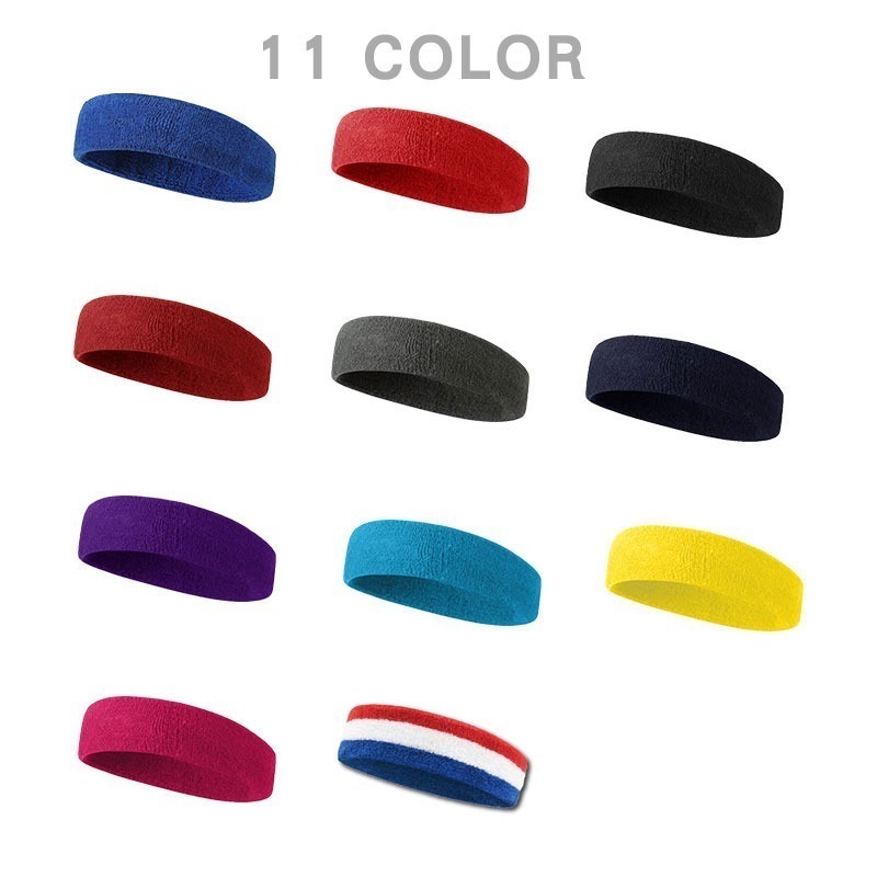 【OTOBAI】 素面運動頭帶 台灣製 頭帶 吸汗帶 彈力髮帶 止汗帶 束髮帶 導汗帶 sports headband-細節圖6
