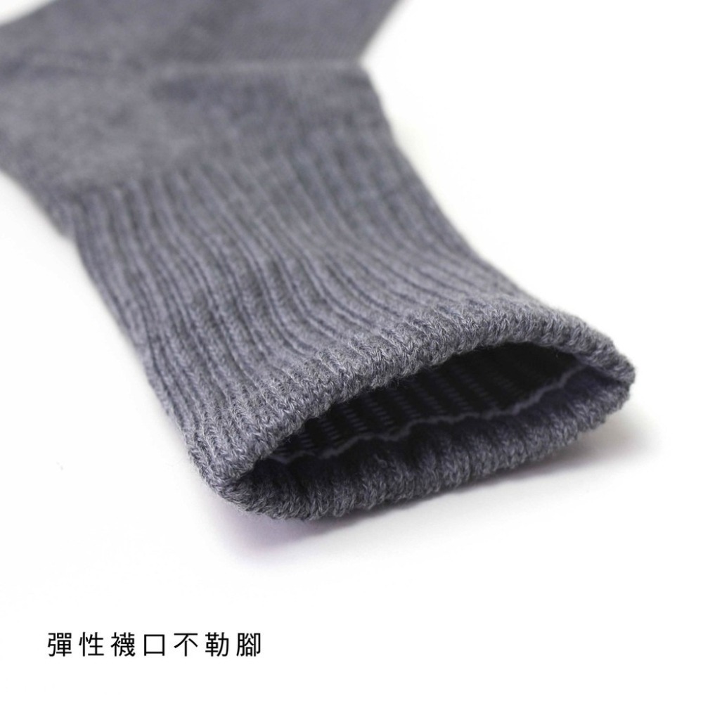 【OTOBAI】長毛巾襪 長氣墊襪 行軍襪 加厚氣墊襪 3/4襪 長襪 台製 軍用黑襪 軍人襪 中筒襪 XU304-4-細節圖5