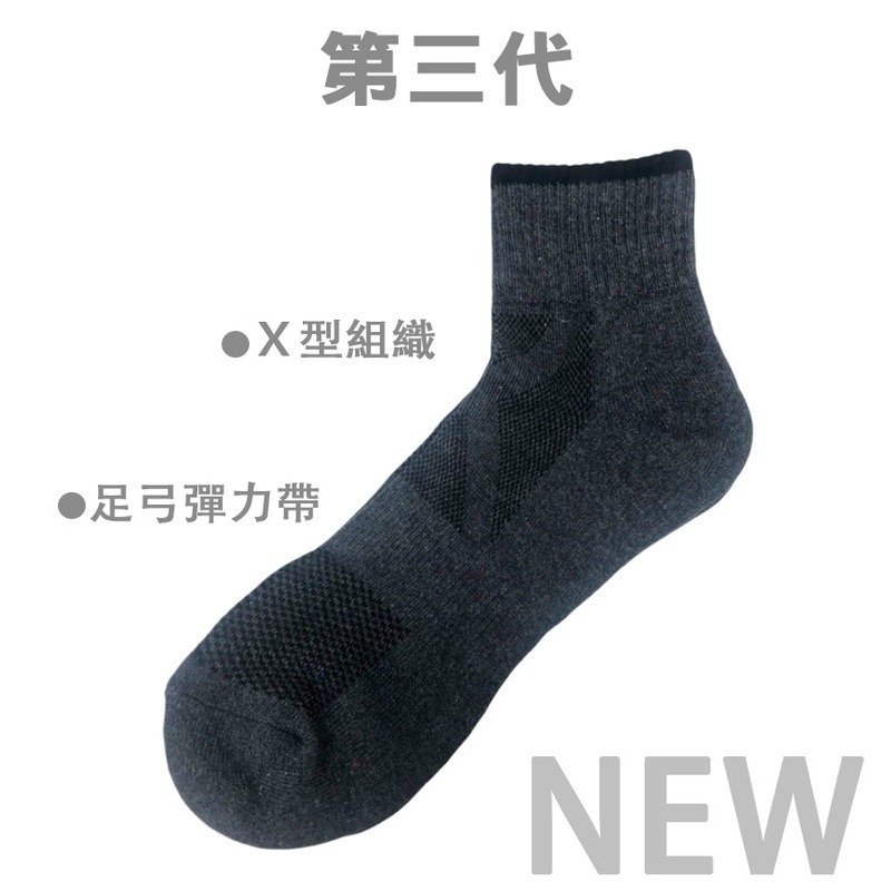 【OTOBAI】 氣墊襪 捐血襪 氣墊襪  台灣製造 毛巾襪 短襪 襪子 厚棉襪 運動襪 透氣 XU634-細節圖3