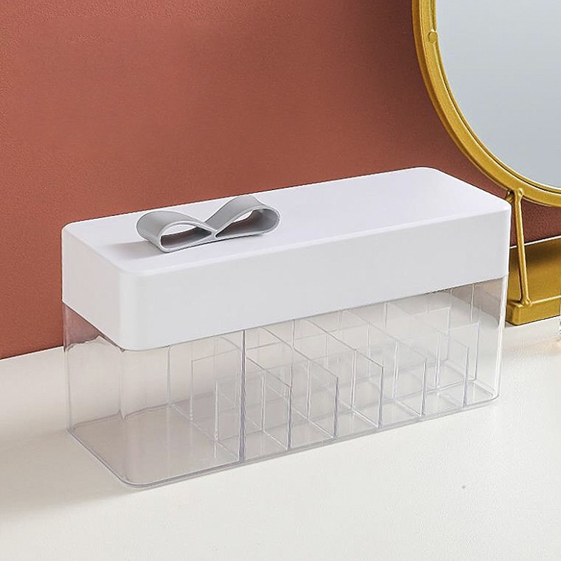 【OTOBAI】 口紅收納盒 整理格 小物收納 口紅盒 口紅架 化妝 收納達人 空間大師 袖珍小物整理 多格收納-細節圖4