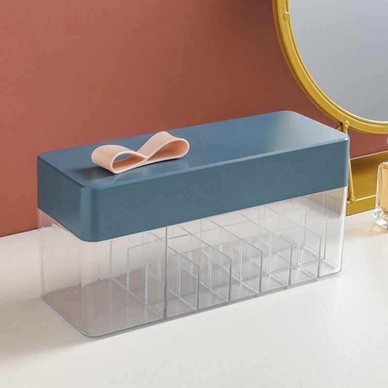 【OTOBAI】 口紅收納盒 整理格 小物收納 口紅盒 口紅架 化妝 收納達人 空間大師 袖珍小物整理 多格收納-細節圖5