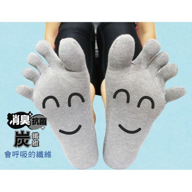 【OTOBAI】 隱形五趾襪 五趾隱形襪 5趾襪 防滑五趾隱形襪 XU6063 台灣製 娃娃鞋 flat socks-細節圖3
