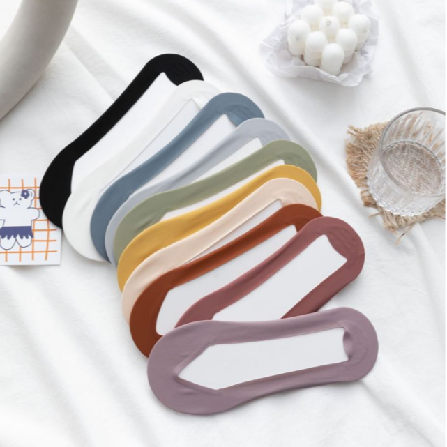 【OTOBAI】 蕾絲襪 隱形襪 冰絲襪 腳板襪 腳板隱形襪 女襪 防滑襪 淺口襪 V型 高跟鞋 NS003-細節圖5