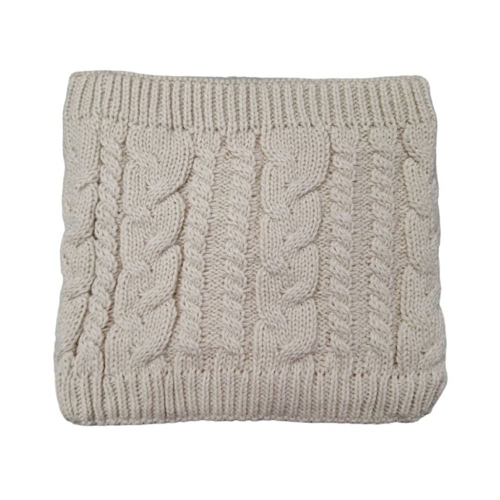 【OTOBAI】 圍脖 針織圍脖 台灣現貨 圍巾 脖圍套 保暖絨毛 套頭圍巾 針織圍巾 保暖圍脖 保暖圍巾 毛線圍巾-細節圖6