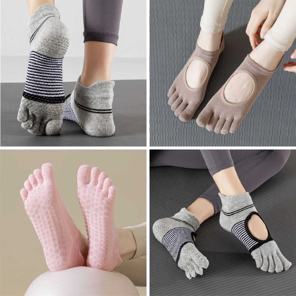 【OTOBAI】短襪 五趾襪 五指襪 瑜珈襪 彈性襪  分趾襪 襪子 低筒襪 地板襪 室內襪 5指襪 防滑襪子 止滑襪子-細節圖5