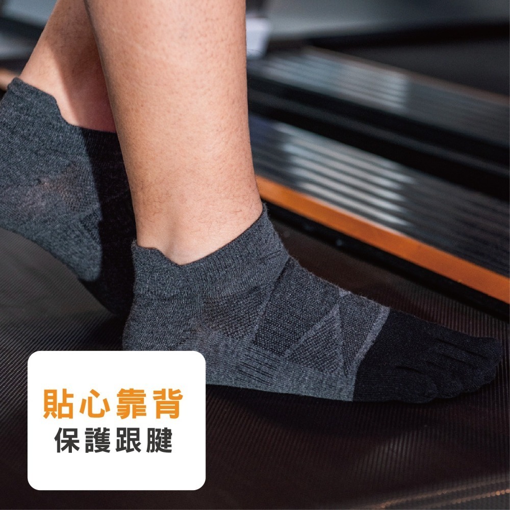 【OTOBAI】五指襪 短襪 運動襪 男襪 五趾襪 分趾襪 機能襪 黑襪 襪子 女生襪子 SOCKS 踝襪 跑步襪 船襪-細節圖3