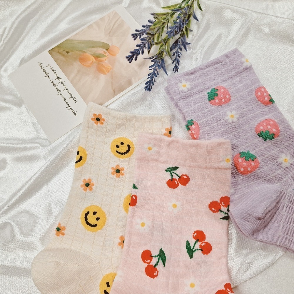 【OTOBAI】貓咪襪子 韓國襪子 女生襪子 SOCKS 韓國襪 韓系襪子 韓國長襪 可愛襪子 襪子韓國 中筒襪 襪子-細節圖4