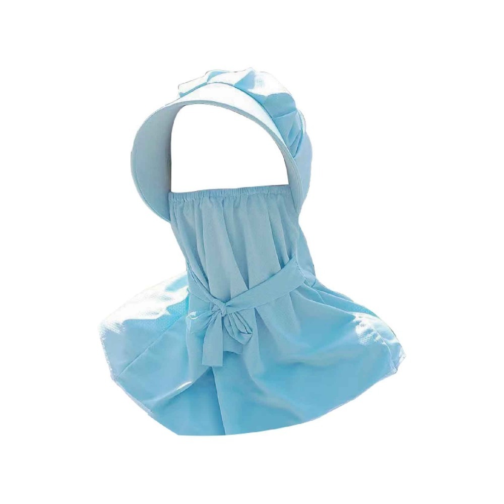 【OTOBAI】防曬帽 防曬面罩 冰絲面罩 護頸面罩 帽子 抗UV 透氣帽 防曬帽套 戶外帽 帽子女 遮陽面罩-細節圖2