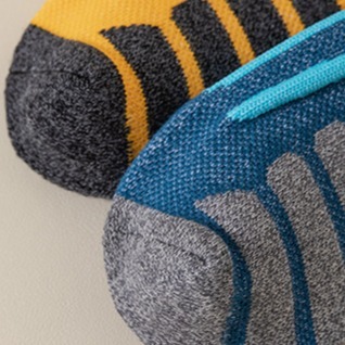 【OTOBAI】條紋襪 毛巾襪 運動襪 襪子 氣墊足弓襪 運動長襪 氣墊襪 中筒襪 足弓襪 毛巾底運動襪  運動中筒襪-細節圖6