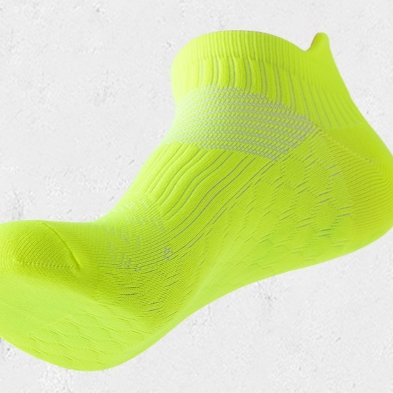 【OTOBAI】 透氣襪 壓力襪 足弓襪 短襪 船型壓力襪 男襪 減震 襪子 足弓襪 船襪 跑步襪 運動襪 素色襪-細節圖6