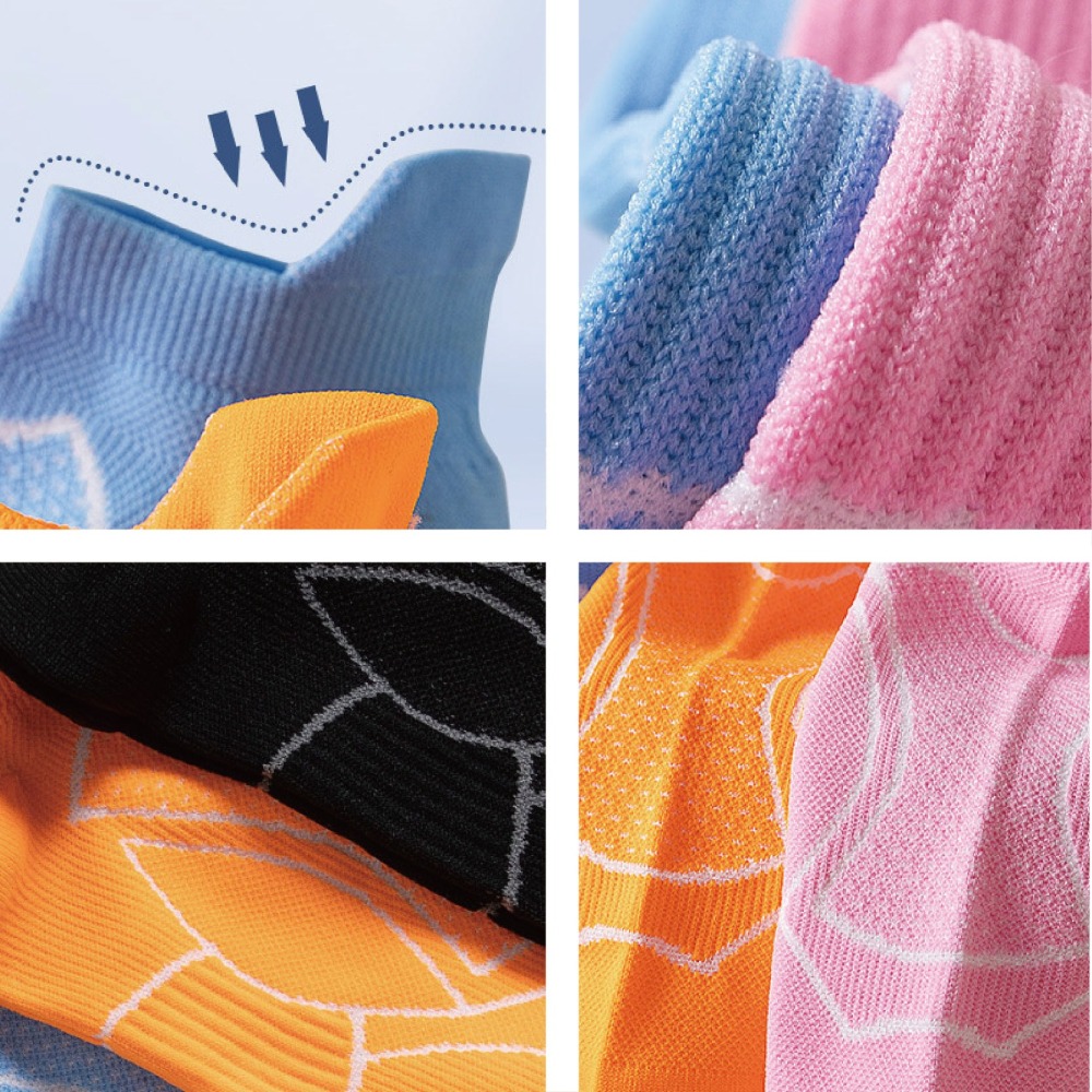 【OTOBAI】 襪子 透氣襪 短襪 船型壓力襪 慢跑襪 運動足弓襪 船襪 足弓襪 運動襪 薄襪 男襪 加大碼-細節圖3