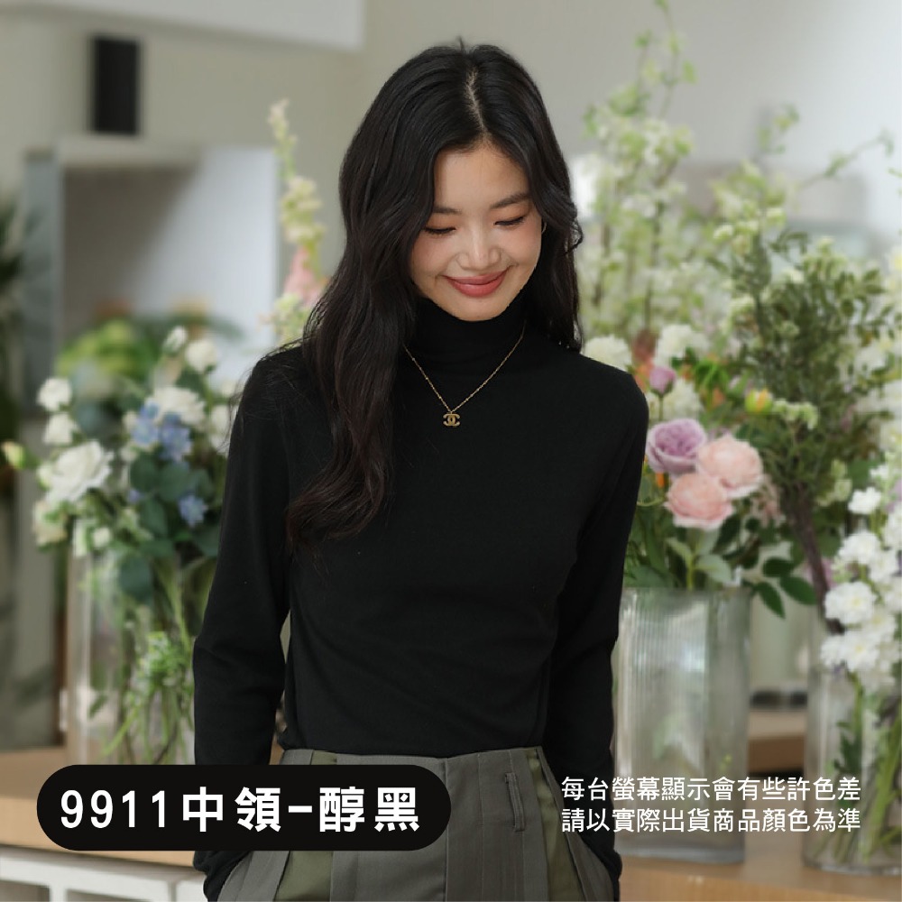 【OTOBAI】打底衫 圓領 長袖 內搭 保暖衣 冬天長袖 內搭長袖 發熱衣 長袖上衣 長袖內搭 9910 9911-規格圖10