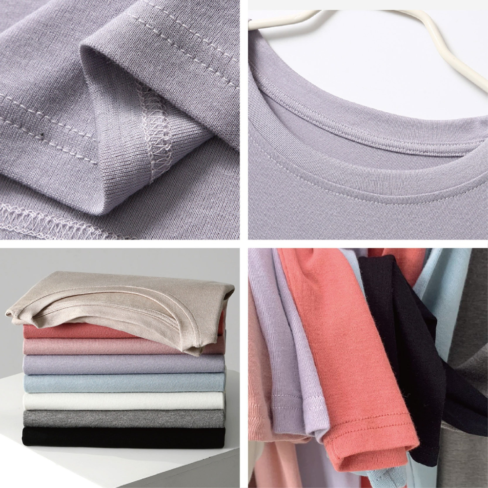 【OTOBAI】冬天長袖 打底衫 長袖內搭 圓領 內搭衣 發熱衣 長袖 內搭 保暖衣 內搭長袖 長袖上衣 女裝 9912-細節圖2