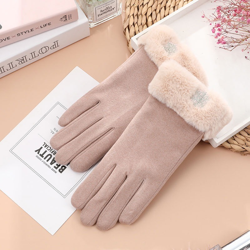 【OTOBAI】手套 保暖手套 觸控手套 騎車手套 冬天手套 冬季手套 加絨加厚 觸屏手套 毛絨手套 防寒手套 禦寒手套-細節圖6