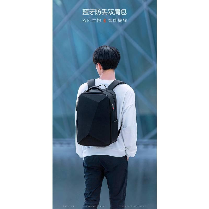 黑科技 人 韓版 硬殼電腦雙肩背包 潮流 防盜 海關鎖 usb外接充電 不怕碰撞 安心保護您的Ipad、筆電-細節圖7