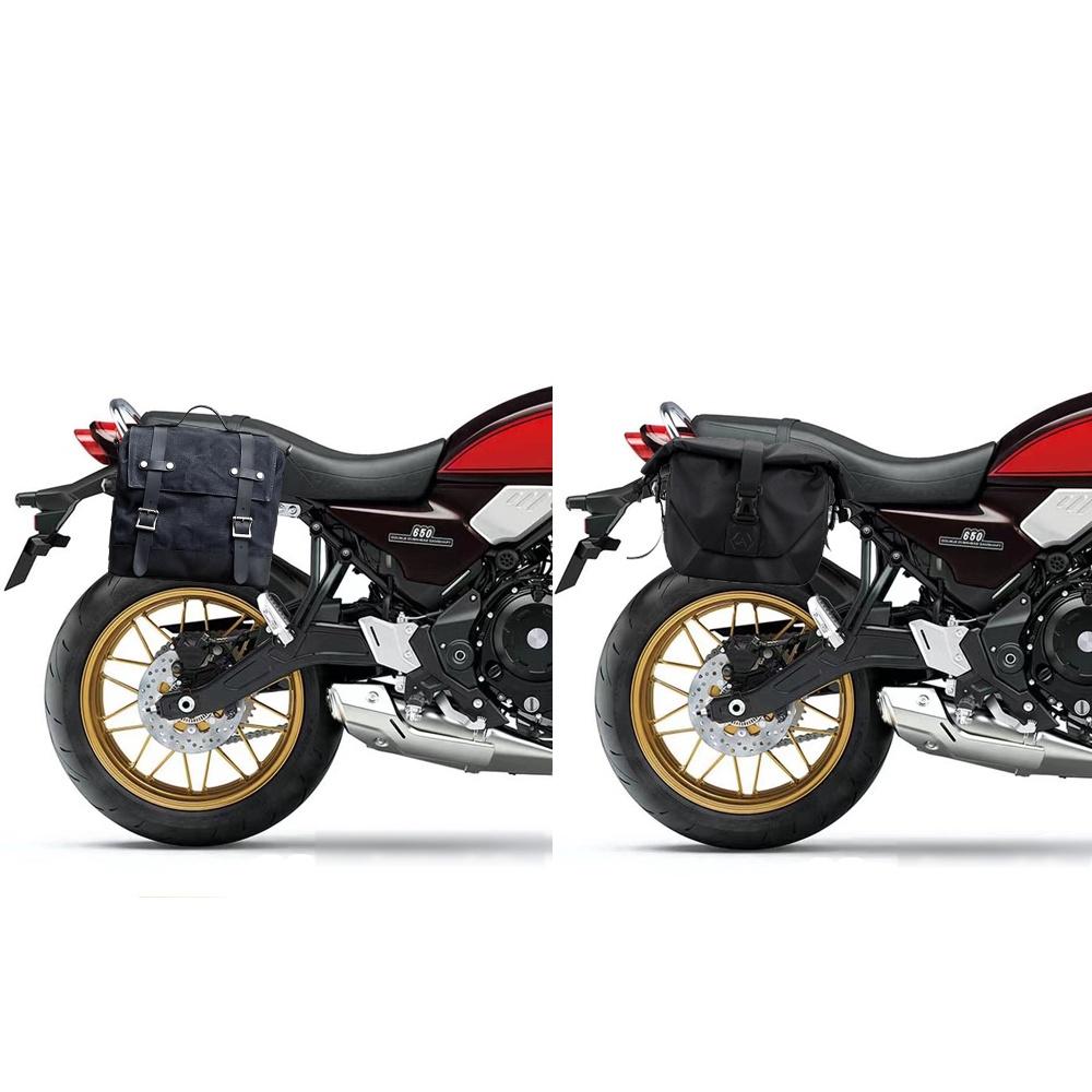 Z650RS 專車專用快拆支架+油蠟帆布包-細節圖4