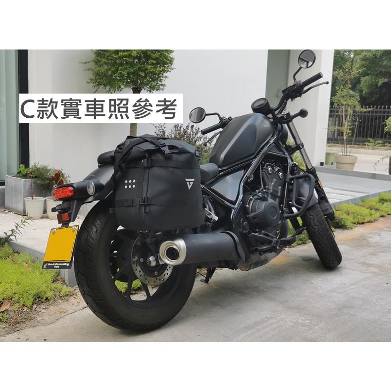 Honda 本田 Rebel 300 Rebel 500 Rebel 1100 反叛者 專用快拆側包旅行包 防水馬鞍包-細節圖7