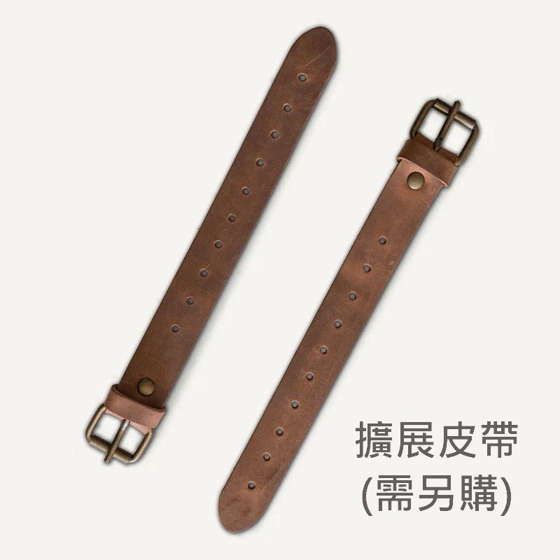 Longride 快拆式 Mini Patriot 帆布復古馬鞍包 18L 卡其色-細節圖9