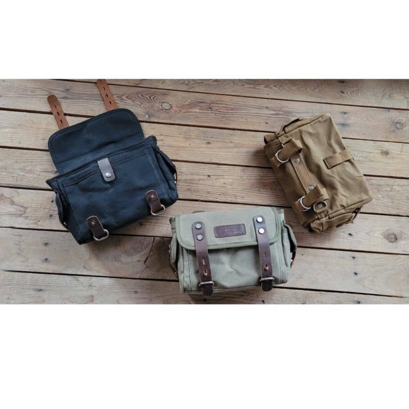 Honda Monkey125 小尺寸蠟染帆布側包 猴 Honda funbike DAX125 MSX125 Jazz-細節圖8