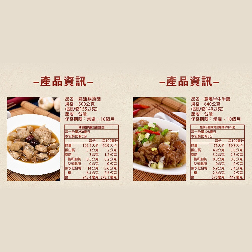 鮮食家｜1919x娘家廚房 送愛募集-私廚手路菜募集(購買者不會收到商品)-細節圖7