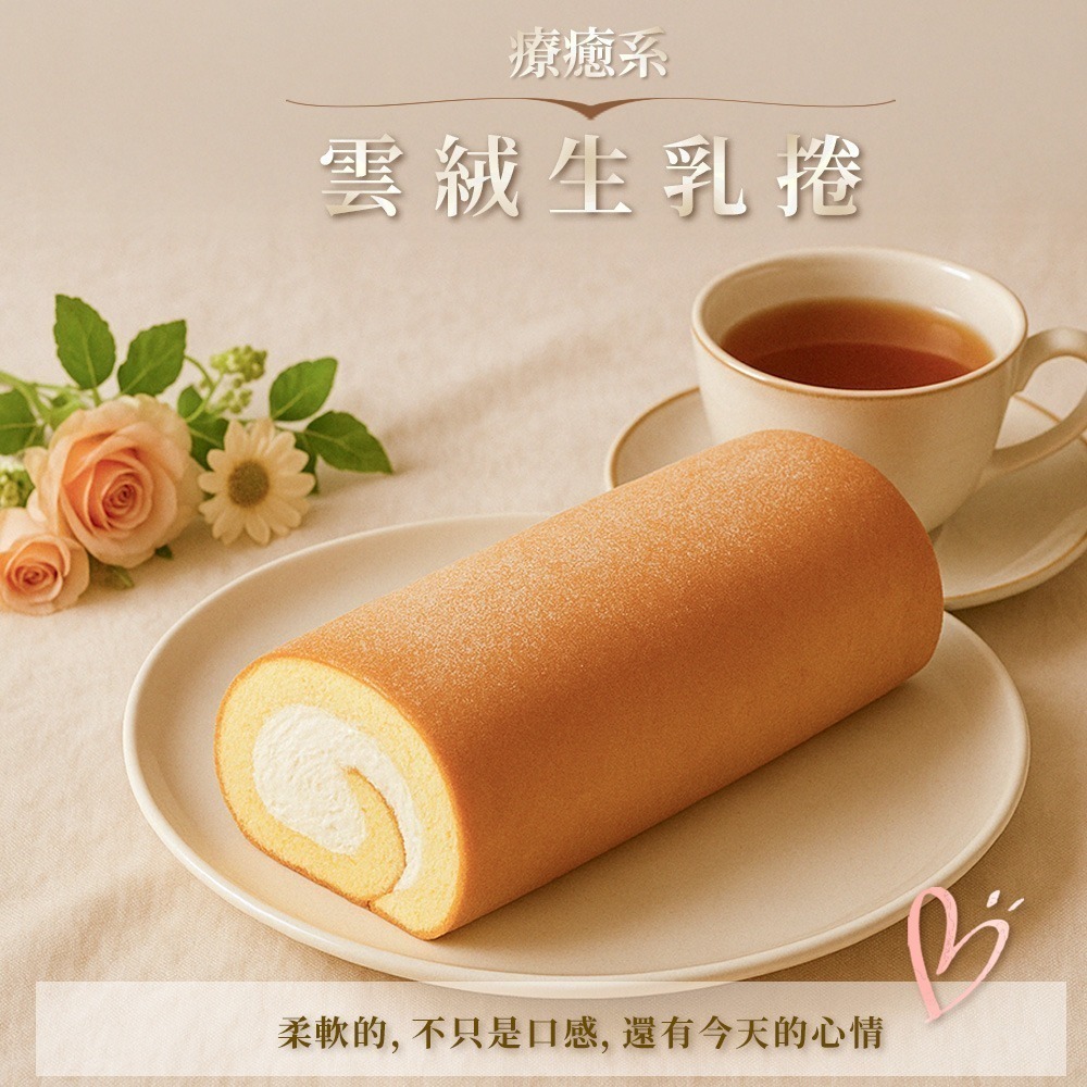 【7-ELEVEN 門市團購】鮮食家｜雲絨生乳捲_440g/盒  增量版 蛋糕  生乳捲-細節圖2
