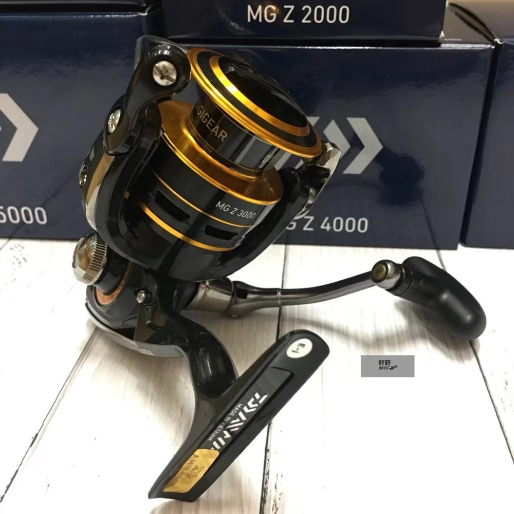 DAIWA MG Z 2000~5000型 紡車捲線器 平價入門款  把手轉動滑順無間隙 捲線器 免運-細節圖2