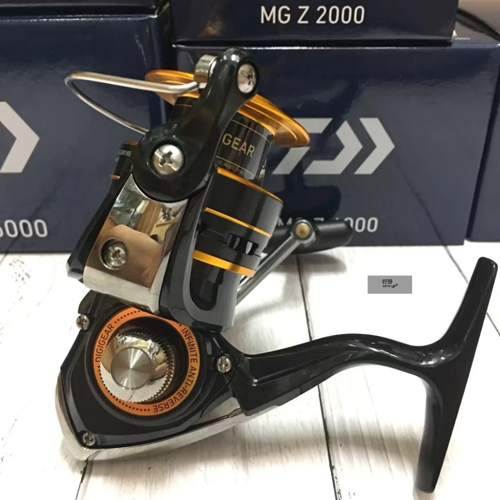 DAIWA MG Z 2000~5000型 紡車捲線器 平價入門款  把手轉動滑順無間隙 捲線器 免運-細節圖3