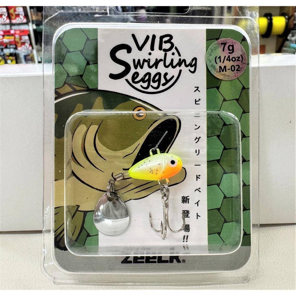 ZEECK 旋轉雞蛋 VIB 7g 14g 旋轉-細節圖4