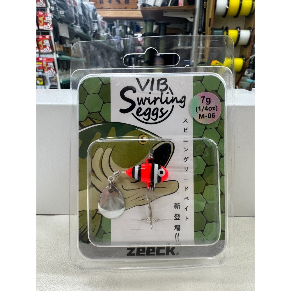 ZEECK 旋轉雞蛋 VIB 7g 14g 旋轉-細節圖8