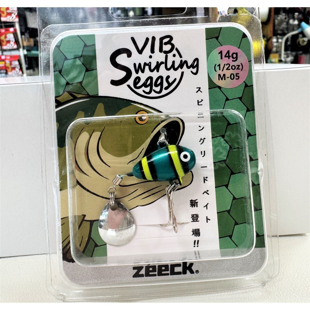 ZEECK 旋轉雞蛋 VIB 7g 14g 旋轉-細節圖10