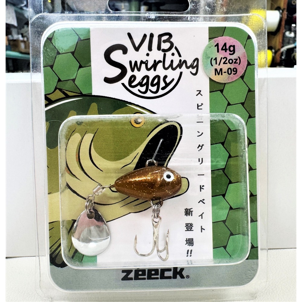 ZEECK 旋轉雞蛋 VIB 7g 14g 旋轉-細節圖11