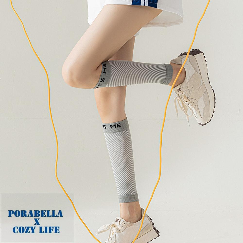 <Porabella現貨>壓力腿套 壓力小腿襪 壓力襪 小腿襪套 睡眠襪 運動壓力襪 COMPRESSION SOCKS-細節圖2