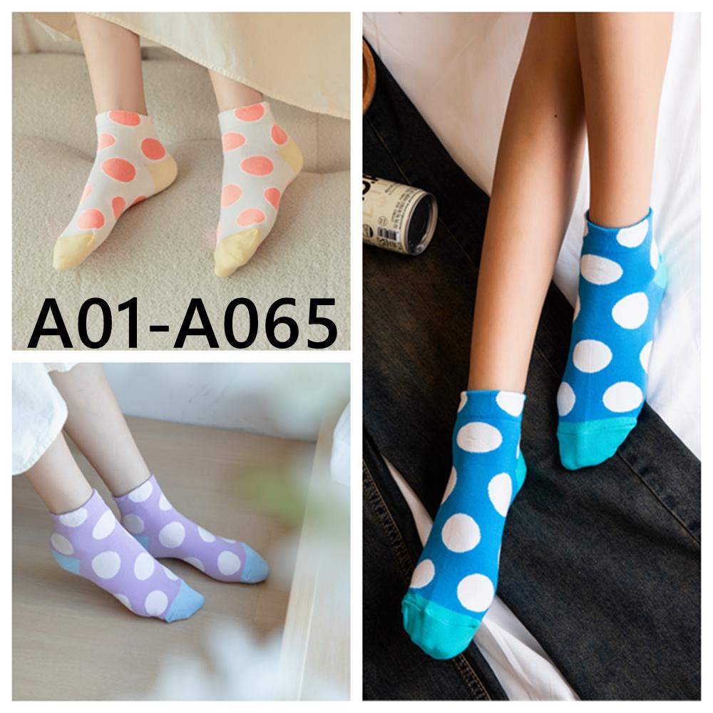 <Porabella現貨A組>圓點中筒襪 韓襪 韓國襪子 點點襪子 草間彌生襪子 彩色繽紛襪 女生襪子 SOCKS-細節圖2
