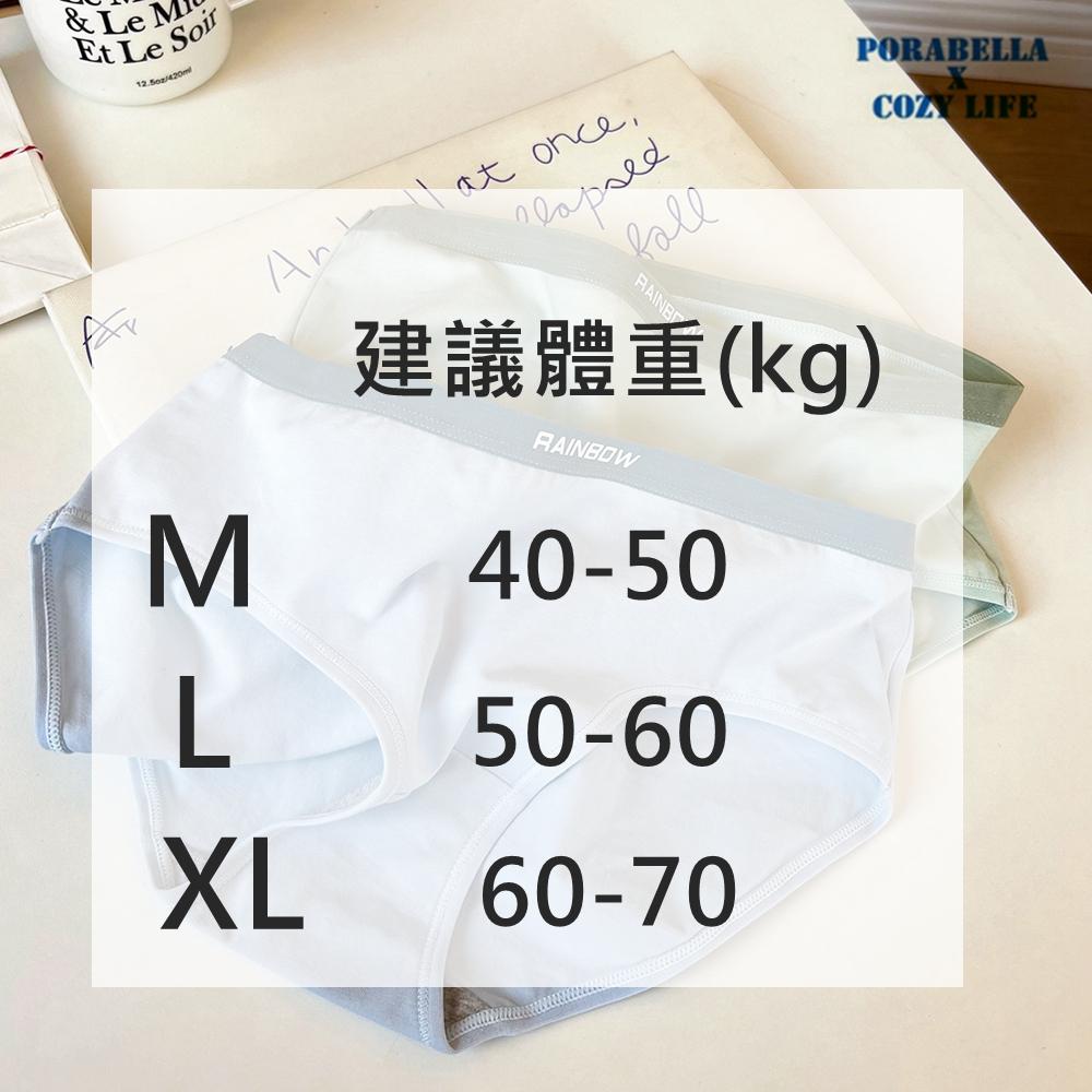 <Porabella現貨>中腰無痕彈力內褲 運動內褲 英文印花 舒適內褲 內褲女 UNDERWEAR(M-XL)-細節圖4