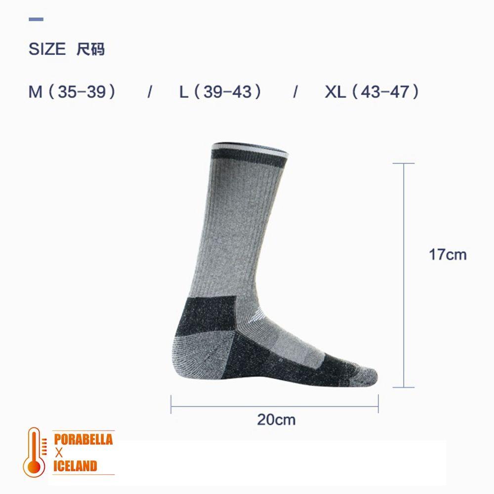 <Porabella現貨> 雪地襪 保暖襪  厚襪子 高筒襪 男襪 女襪 羊毛襪 登山襪 冬襪 THICK SOCKS-細節圖7