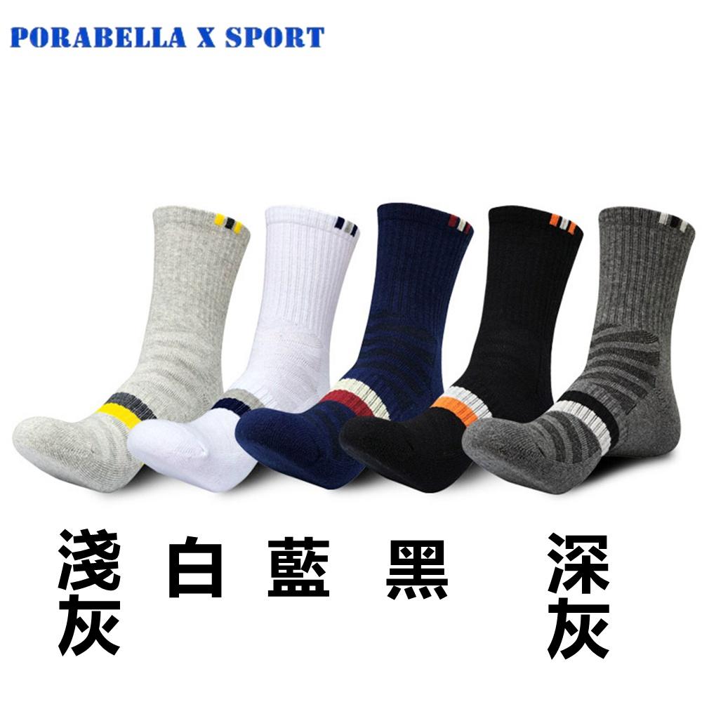 <Porabella現貨>襪子 男襪 男中筒襪 運動襪 籃球襪 跑步襪 SPORT SOCKS-細節圖3