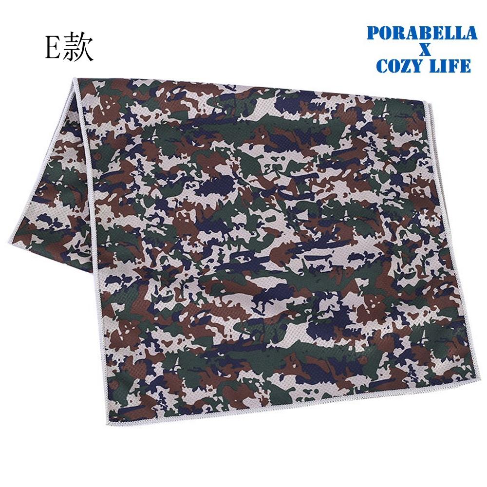 <Porabella現貨2款>一般尺寸 加大尺寸 涼感巾 運動毛巾 吸水毛巾 素色毛巾 迷彩毛巾 瑜珈毛巾 Towel-細節圖6