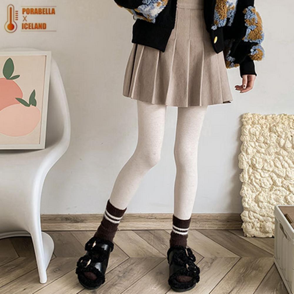 <Porabella現貨>襪子 襪 水貂絨襪 保暖襪 冬天襪子 加絨加厚 女中筒襪 女襪 SOCKS-細節圖6