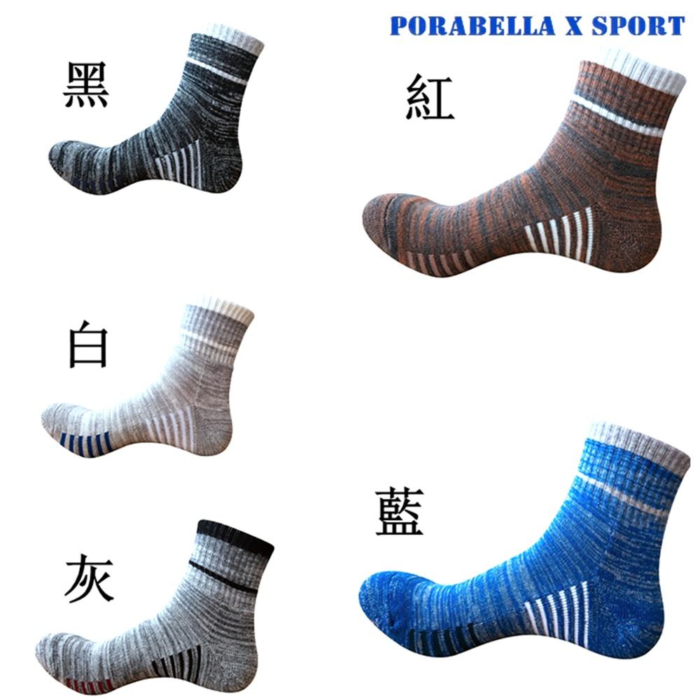 <Porabella現貨>襪子 男襪 男中筒襪 運動襪 籃球襪 跑步襪 SPORT SOCKS-細節圖3