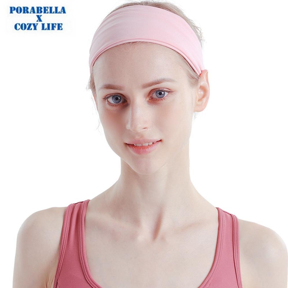 <Porabella現貨>洗臉髮帶 頭帶 髮帶 冰絲髮帶 寬版髮帶 運動髮帶 運動頭帶 髮帶髮箍 HEADBAND-細節圖3