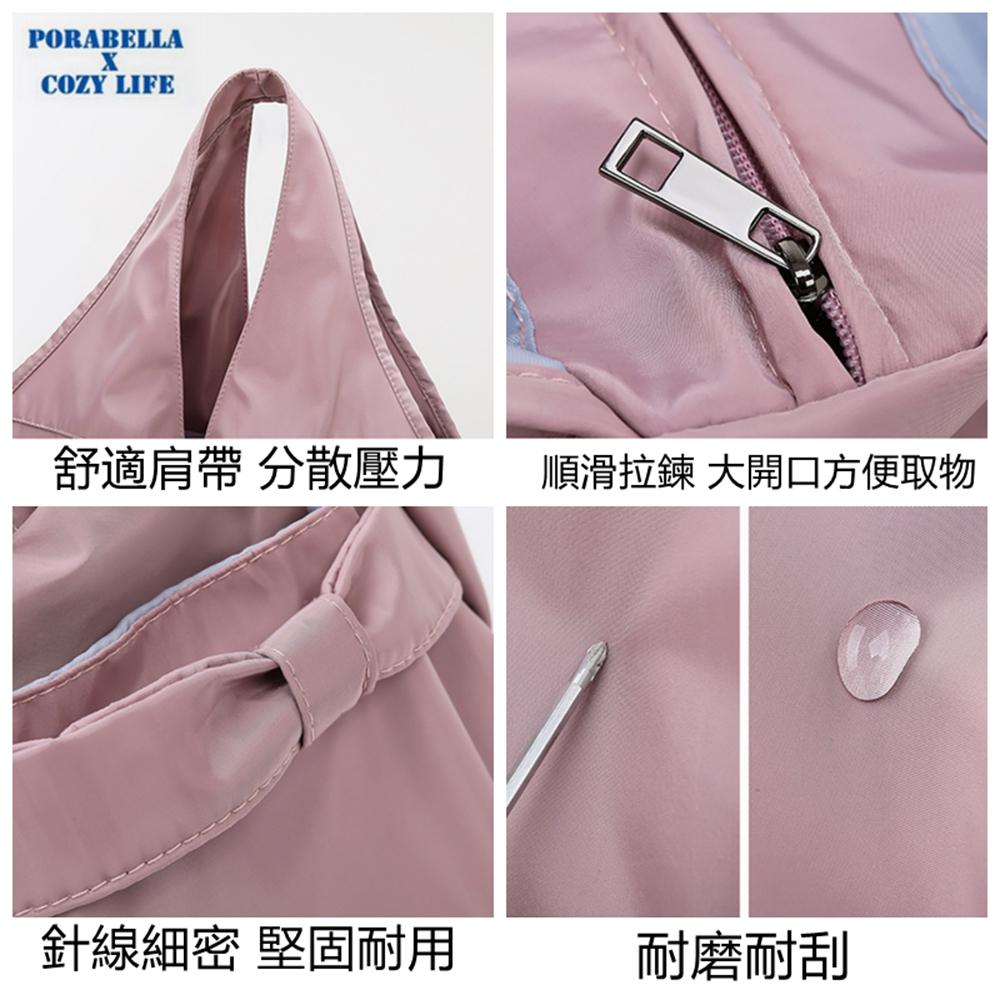 <Porabella現貨>大容量多層分隔休閒旅行肩背包 乾溼分離 瑜珈包 健身包 手提包 媽媽包 出國收納 DUFFLE-細節圖8