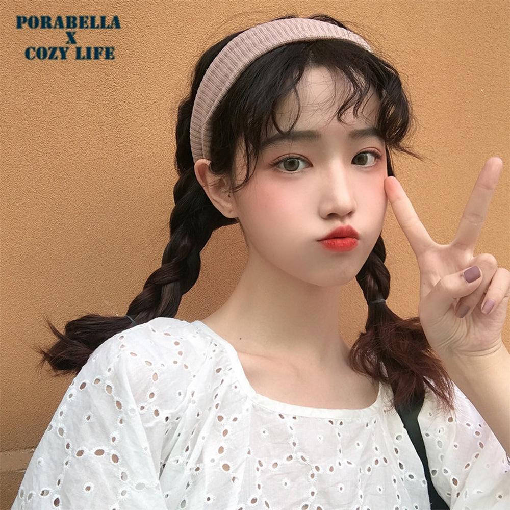 <Porabella現貨>洗臉髮帶 韓版髮帶頭帶 針織髮帶 男女髮帶 寬版髮帶 運動髮帶 髮帶髮箍 HEADBAND-細節圖2