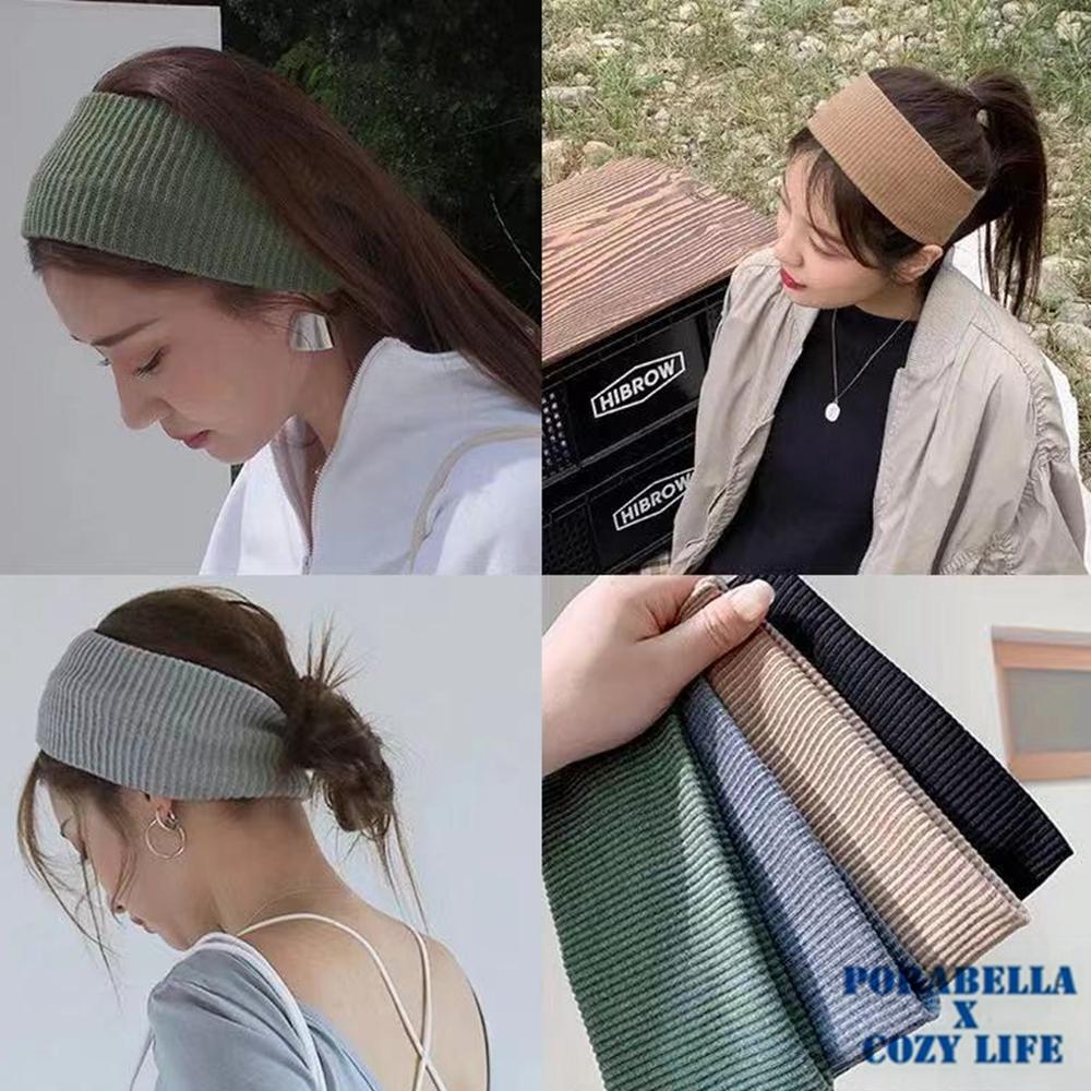 <Porabella現貨>洗臉髮帶 韓版髮帶頭帶 針織髮帶 男女髮帶 寬版髮帶 運動髮帶 髮帶髮箍 HEADBAND-細節圖4