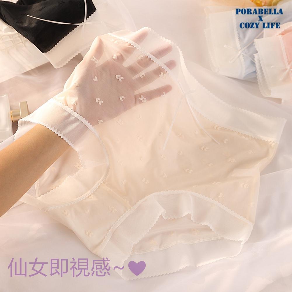 <Porabella現貨>內褲 加大尺碼 透明內褲 裸感內褲 無痕內褲 舒適內褲 可愛內褲 女生內褲 UNDERWEAR-細節圖2