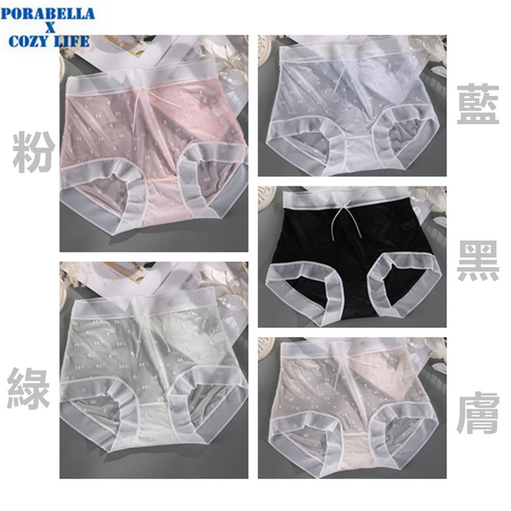 <Porabella現貨>內褲 加大尺碼 透明內褲 裸感內褲 無痕內褲 舒適內褲 可愛內褲 女生內褲 UNDERWEAR-細節圖3
